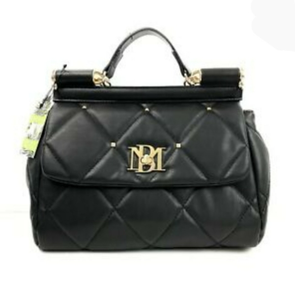 Badgley Mischka Handbags - Badgley Mischka Diamond Quilted Bag